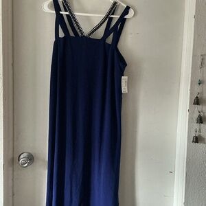 Dressbarn Deep Blue Dress
